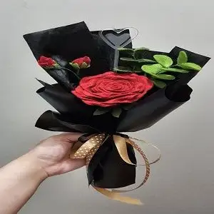 Black Petals Flowers